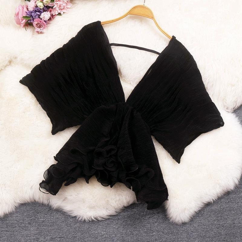 Irregular Chiffon Shirt