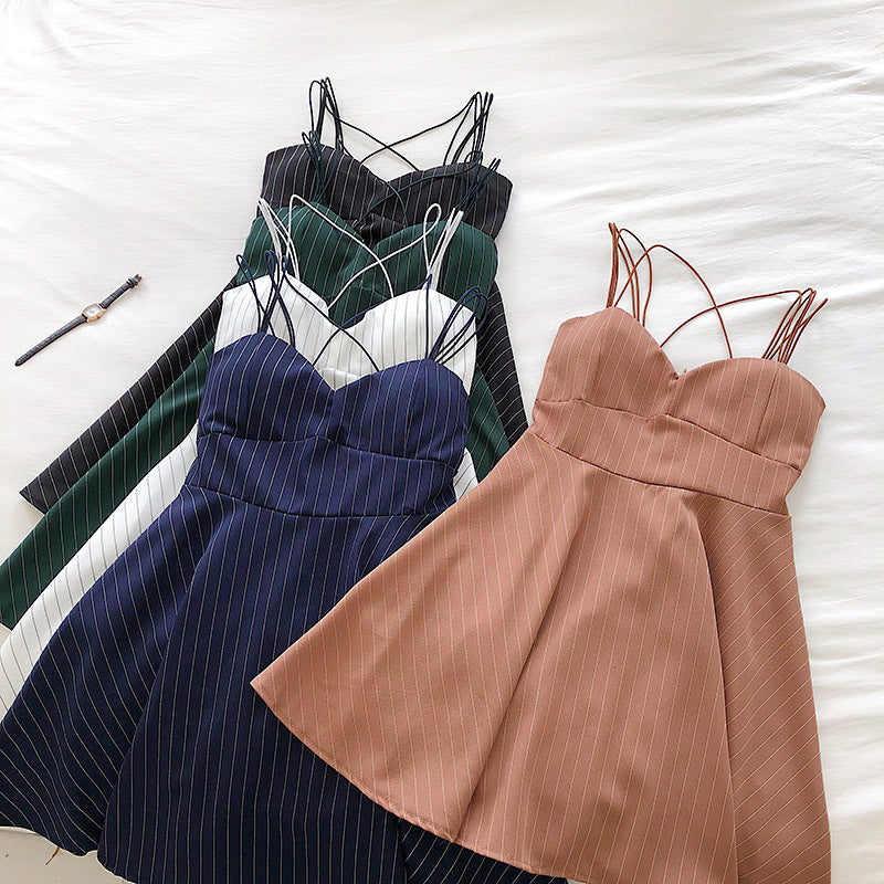 Woman Backless Dress
