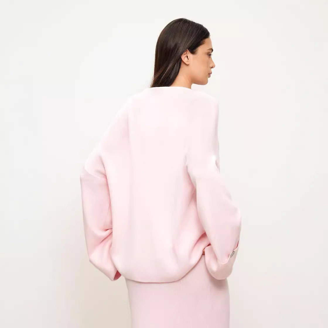 Knitting Cardigan Women's Sweater