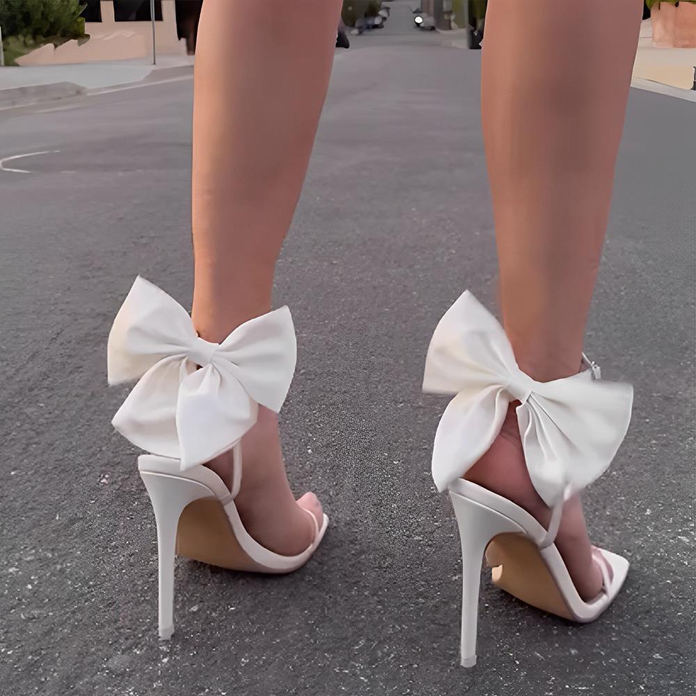 Rhinestone Stiletto Sandals