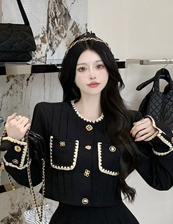 Slim And Long-sleeved Suit