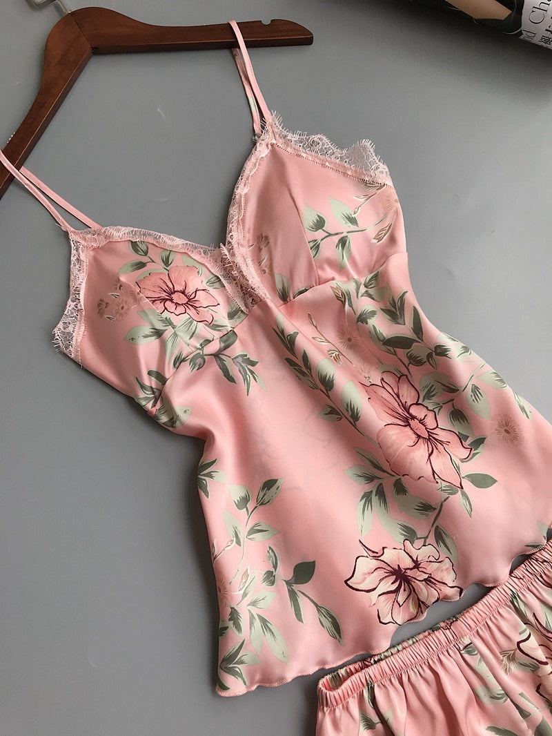 Silk pajamas