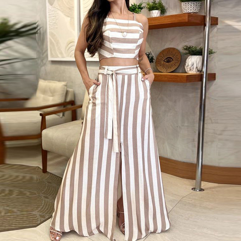 Striped Jumpsuit