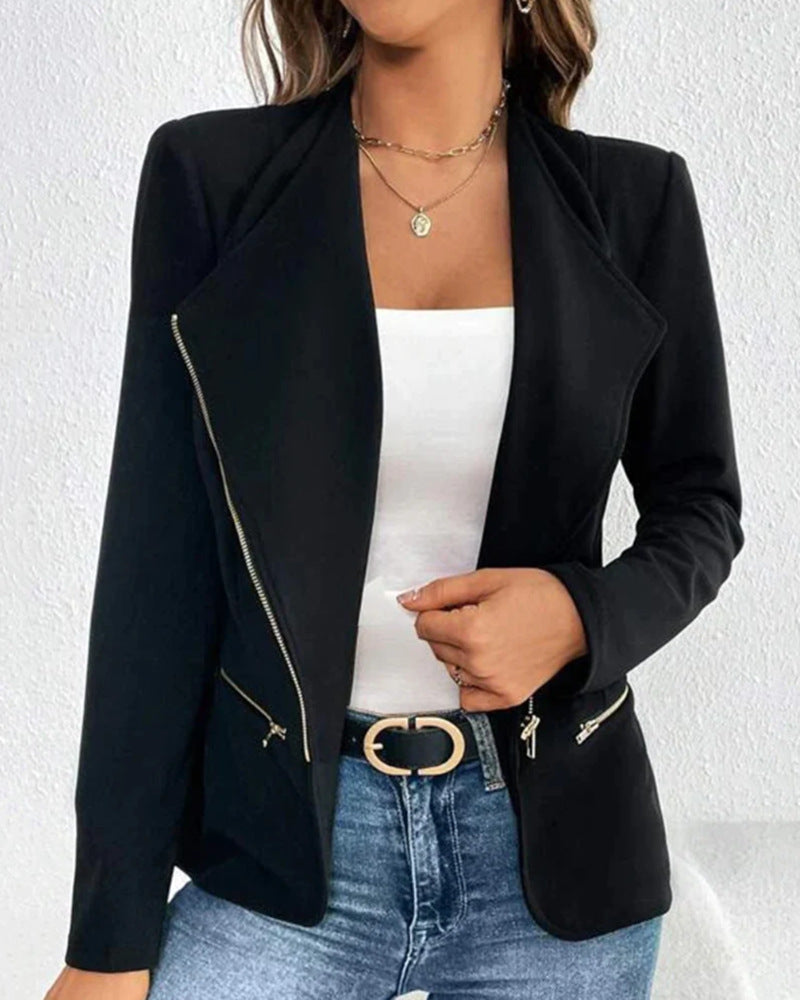 Slim Fit Mid-length Suit Jacket