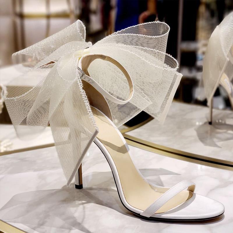 Open-toe Stiletto Heels