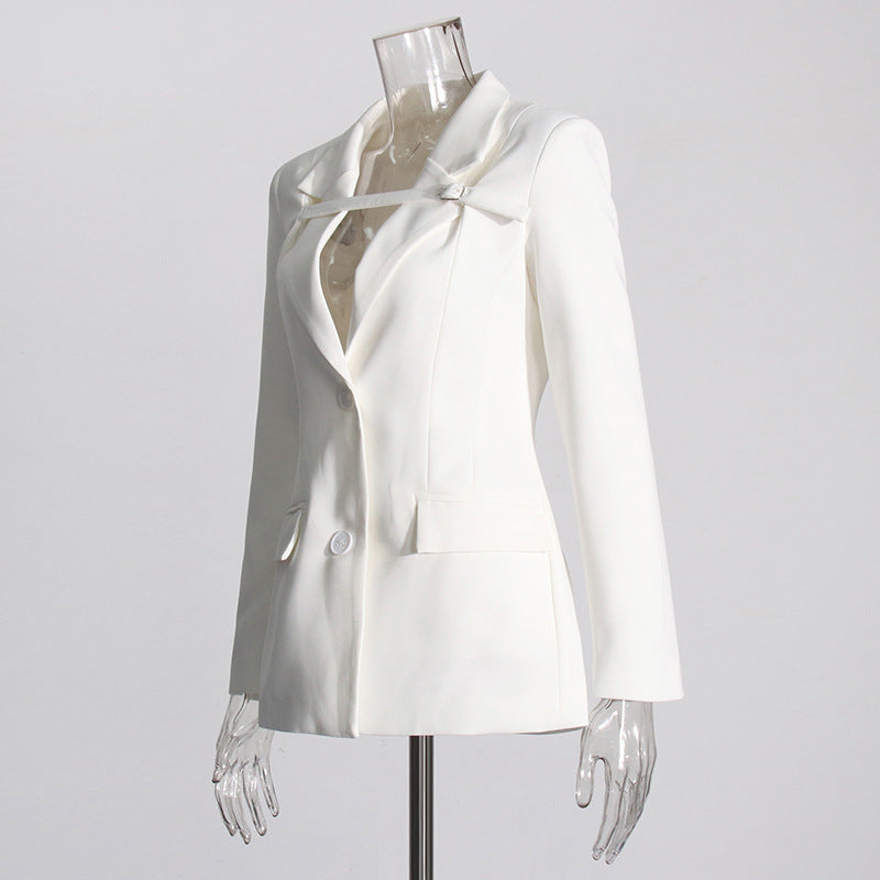 Slim Fit Patchwork Suit