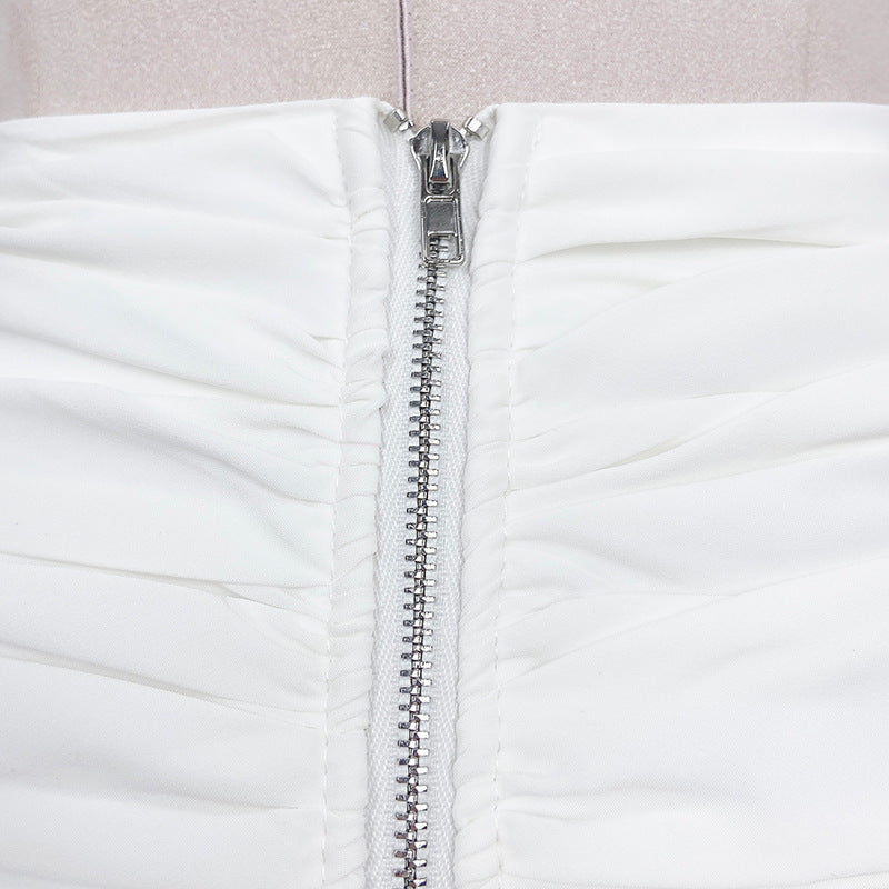 French Minority Flower Hip Skirt