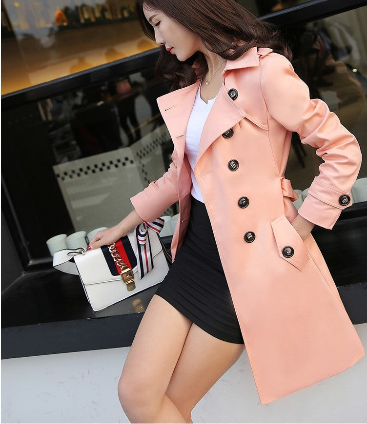 Fashion Mid-length Coat