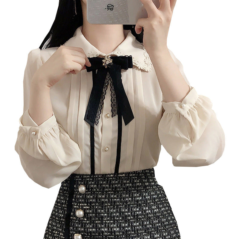 Long-sleeved Blouse
