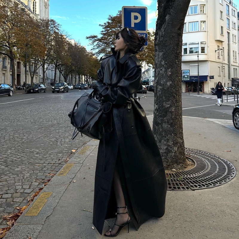 Loose Long Trench Coat