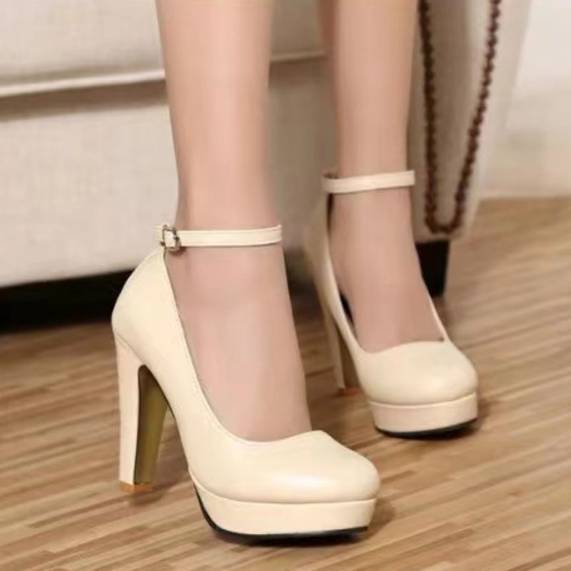 Women's Chunky Heel High Heel