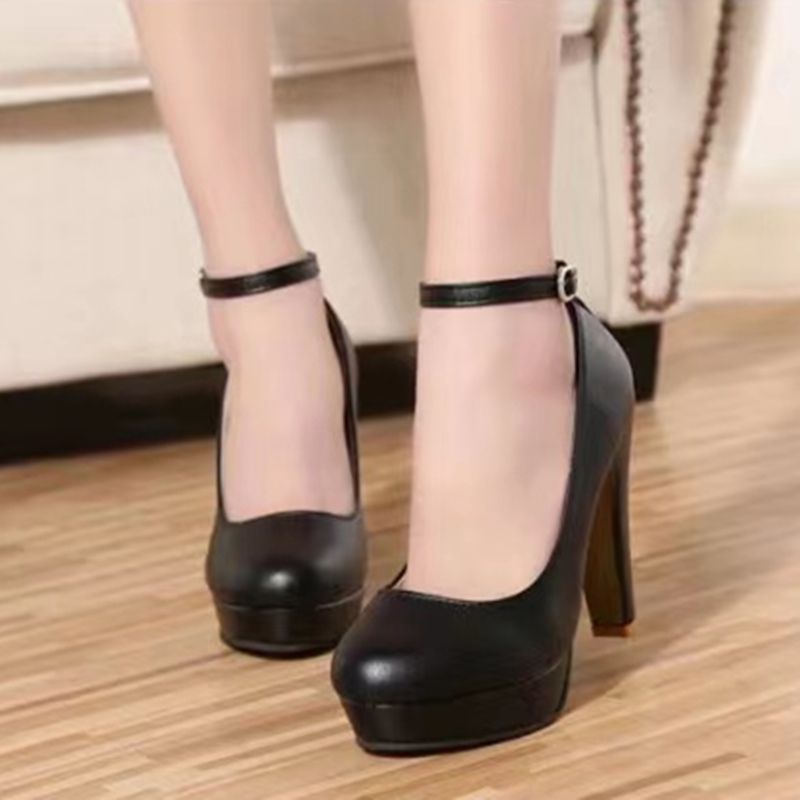 Women's Chunky Heel High Heel