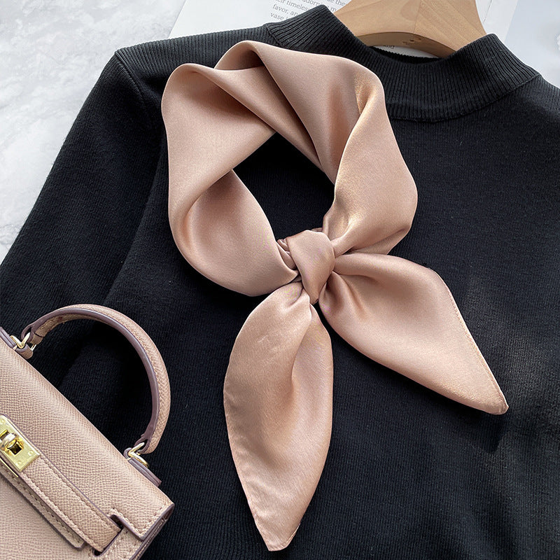 Retro Elegant Silk High-end Scarf