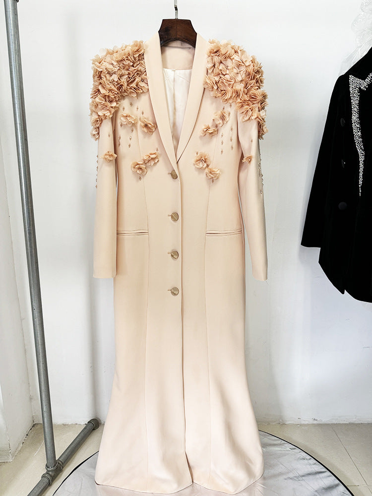 Three-dimensional Flower Dress