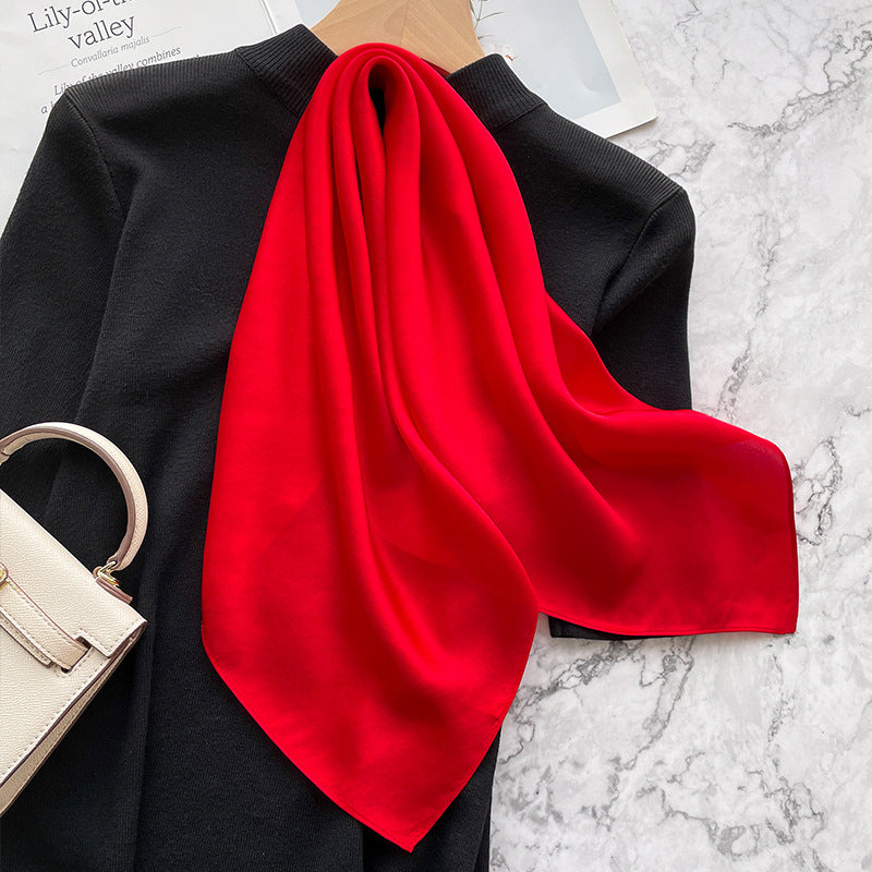 Retro Elegant Silk High-end Scarf