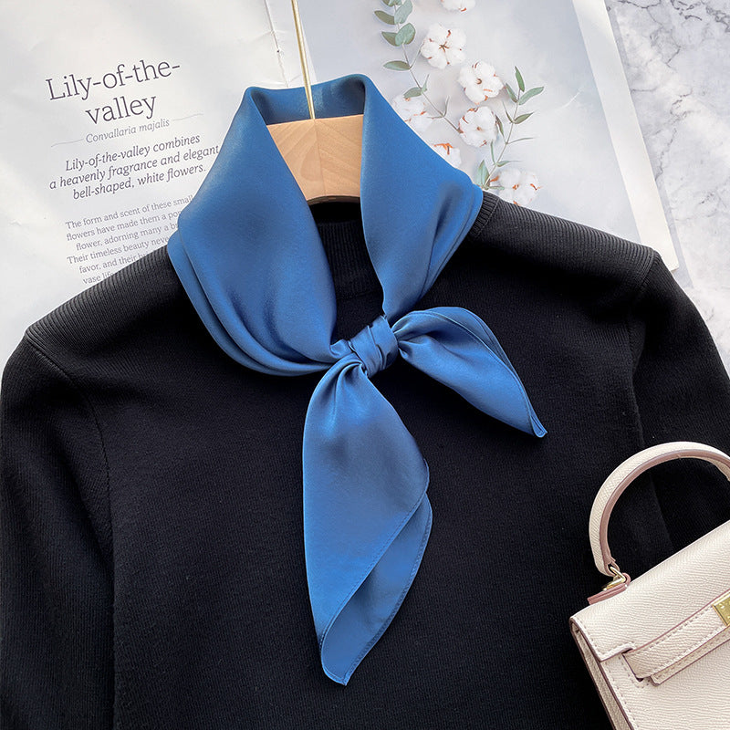 Retro Elegant Silk High-end Scarf
