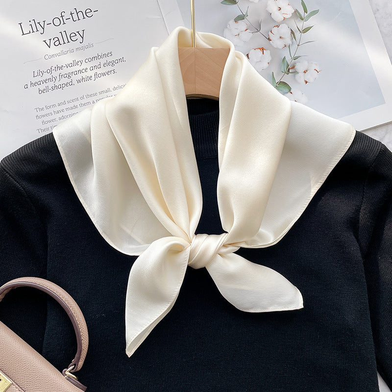 Retro Elegant Silk High-end Scarf