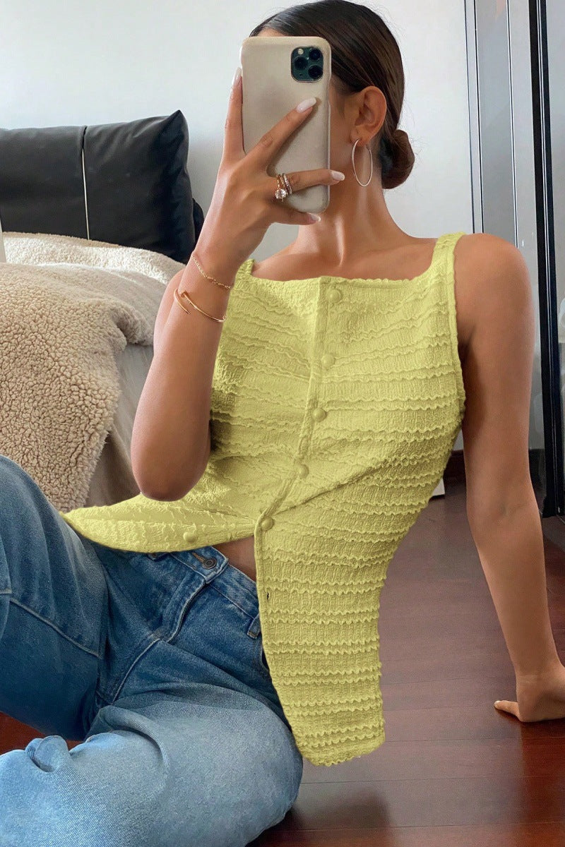 Sleeveless Vest Top