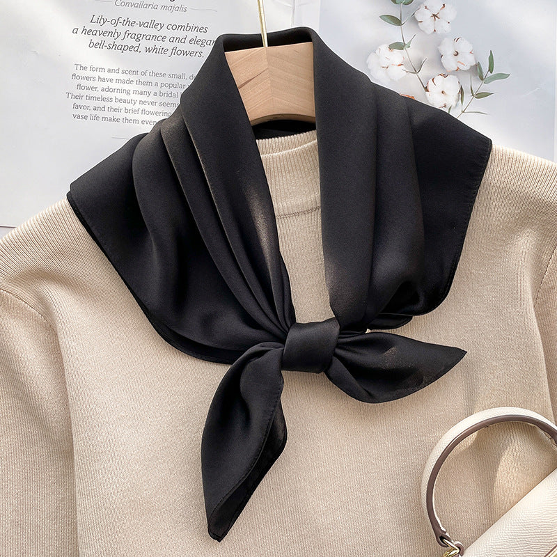 Retro Elegant Silk High-end Scarf
