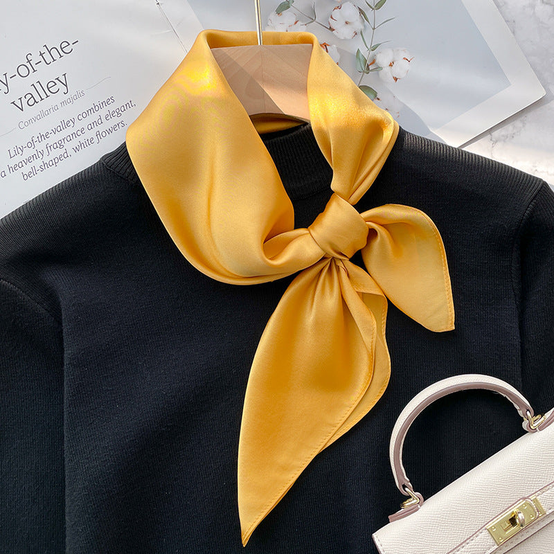 Retro Elegant Silk High-end Scarf