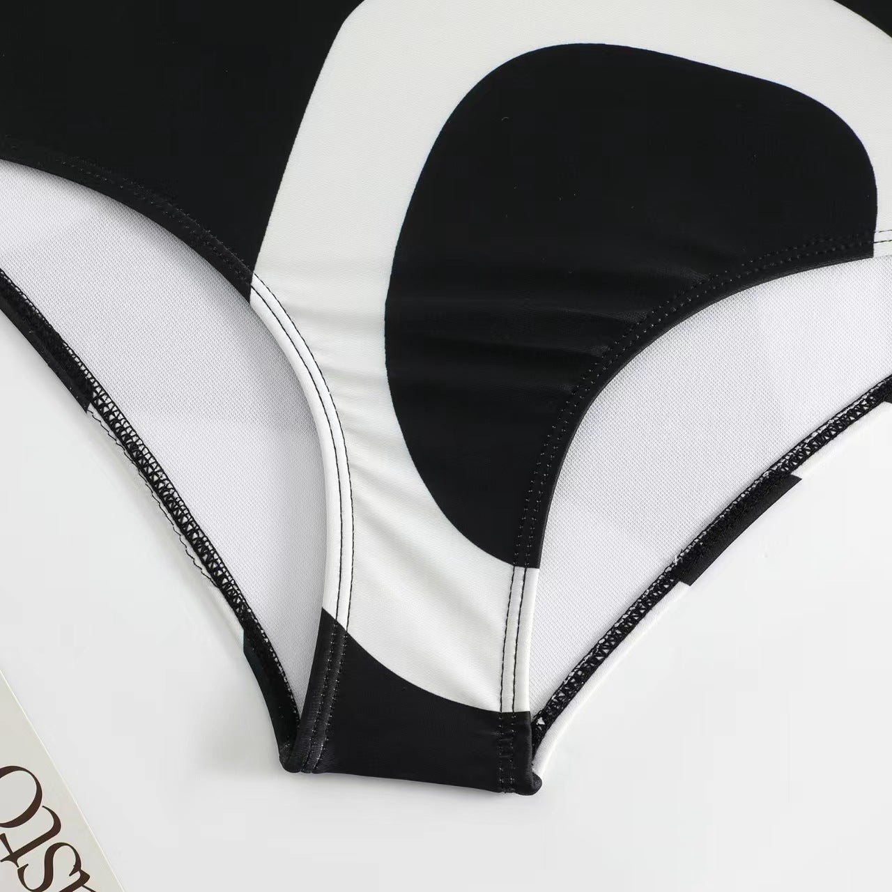 Shoulder Belt Jumpsuit Swimming Set
