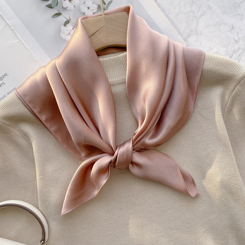 Retro Elegant Silk High-end Scarf