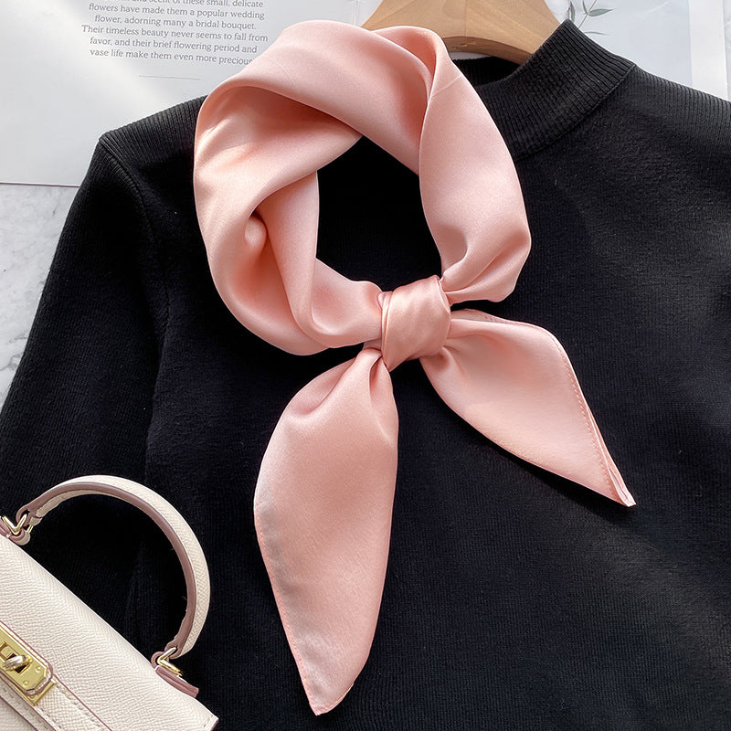 Retro Elegant Silk High-end Scarf