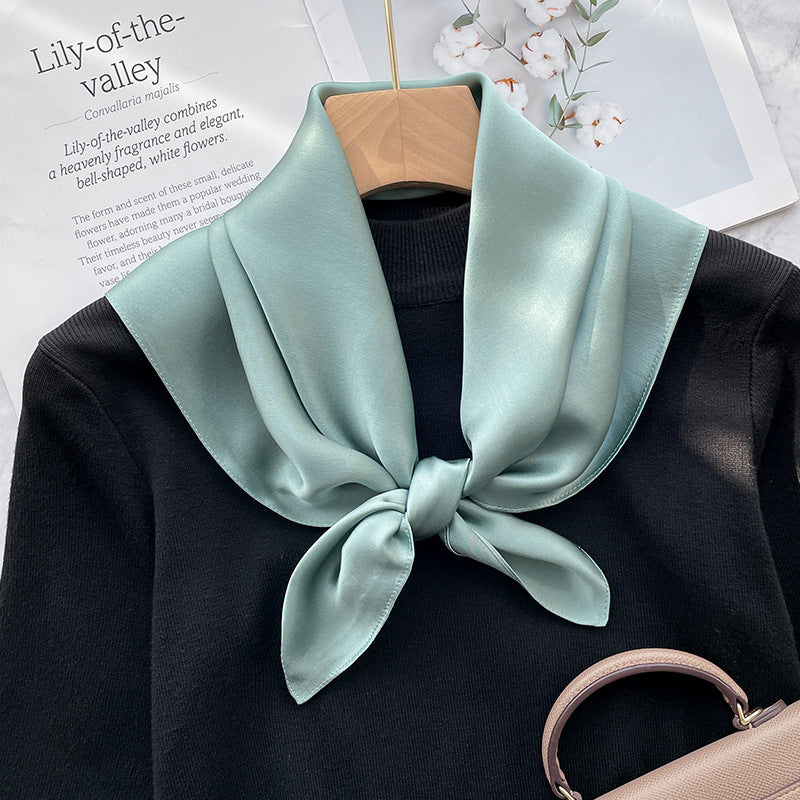 Retro Elegant Silk High-end Scarf