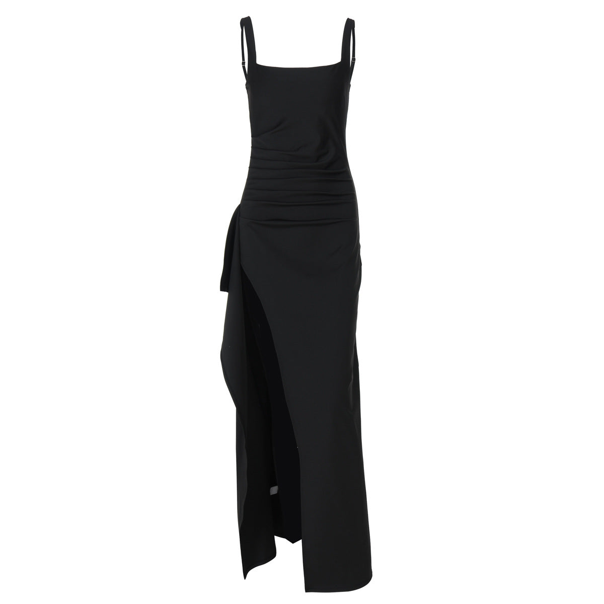 Fashion Sling High Slit Dress