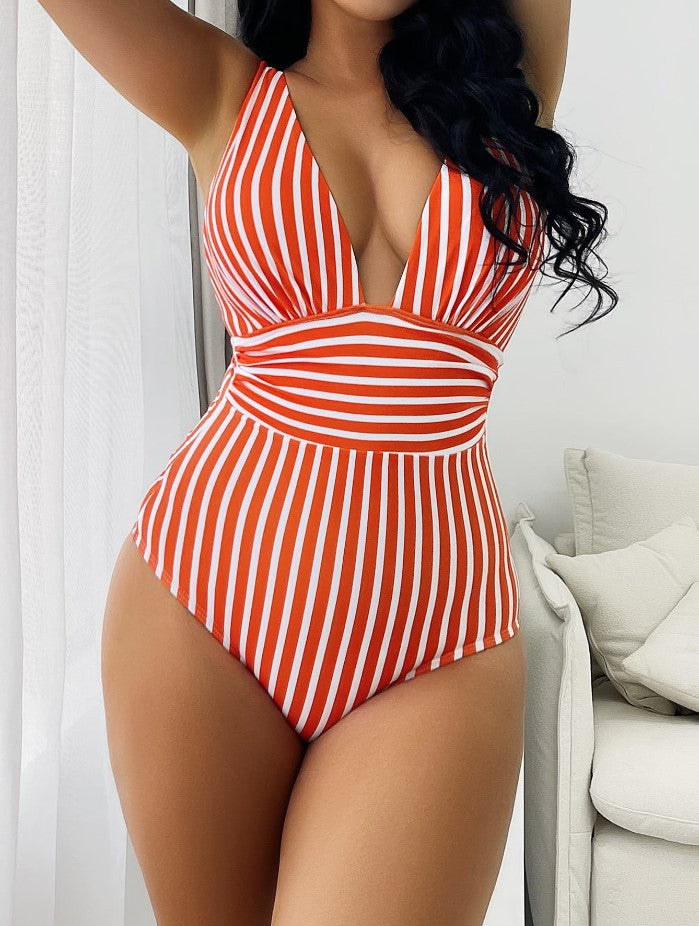 Striped Swimsuit