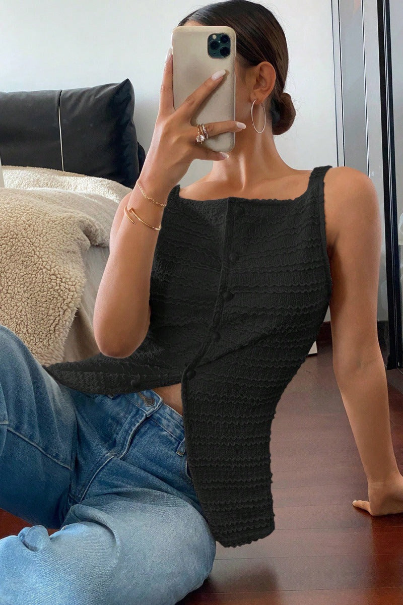Sleeveless Vest Top