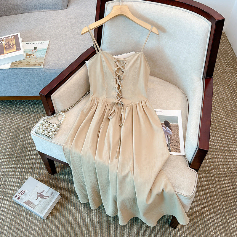 Women's Gentle Elegant-style Slimming Slip Dress