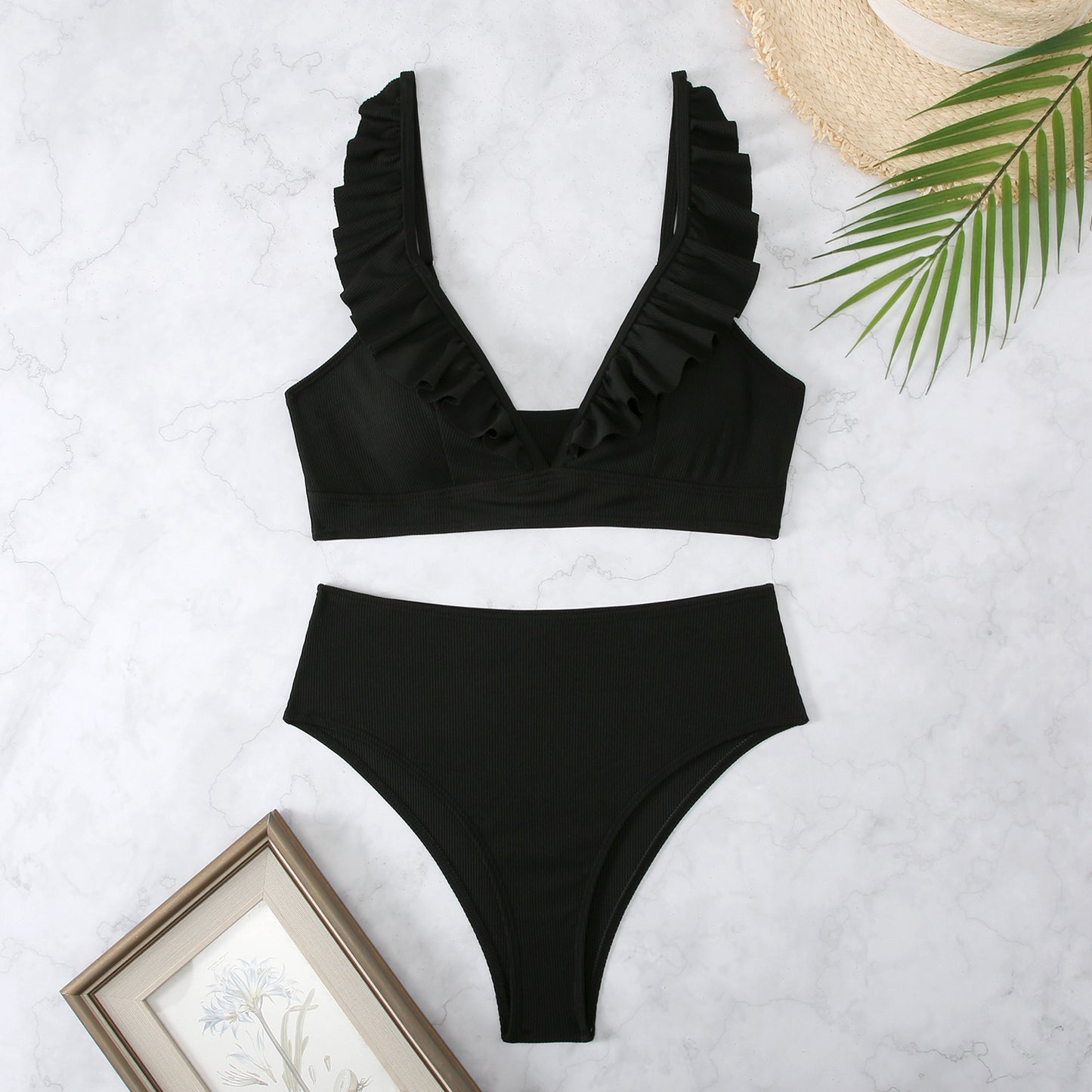 Striped Split Bikini