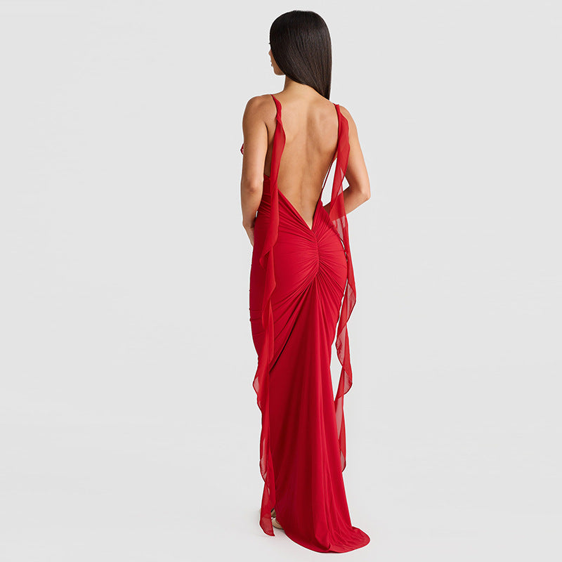 Suspenders Dress Women