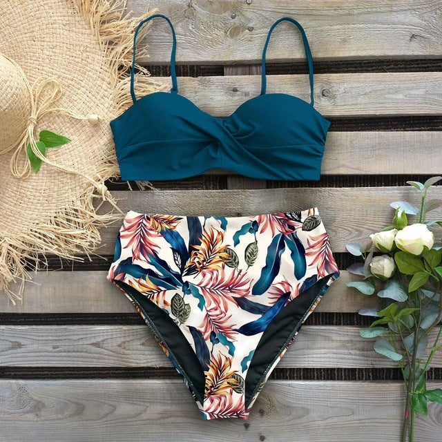 High Waist Elegant Swimsuit