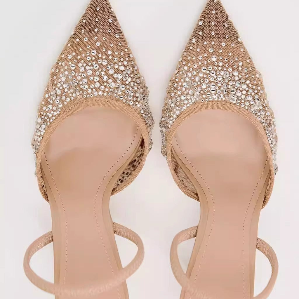 Mesh Classy High Heels