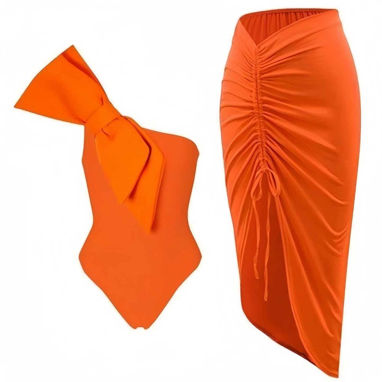 New French Style Two Piece Swimsuit