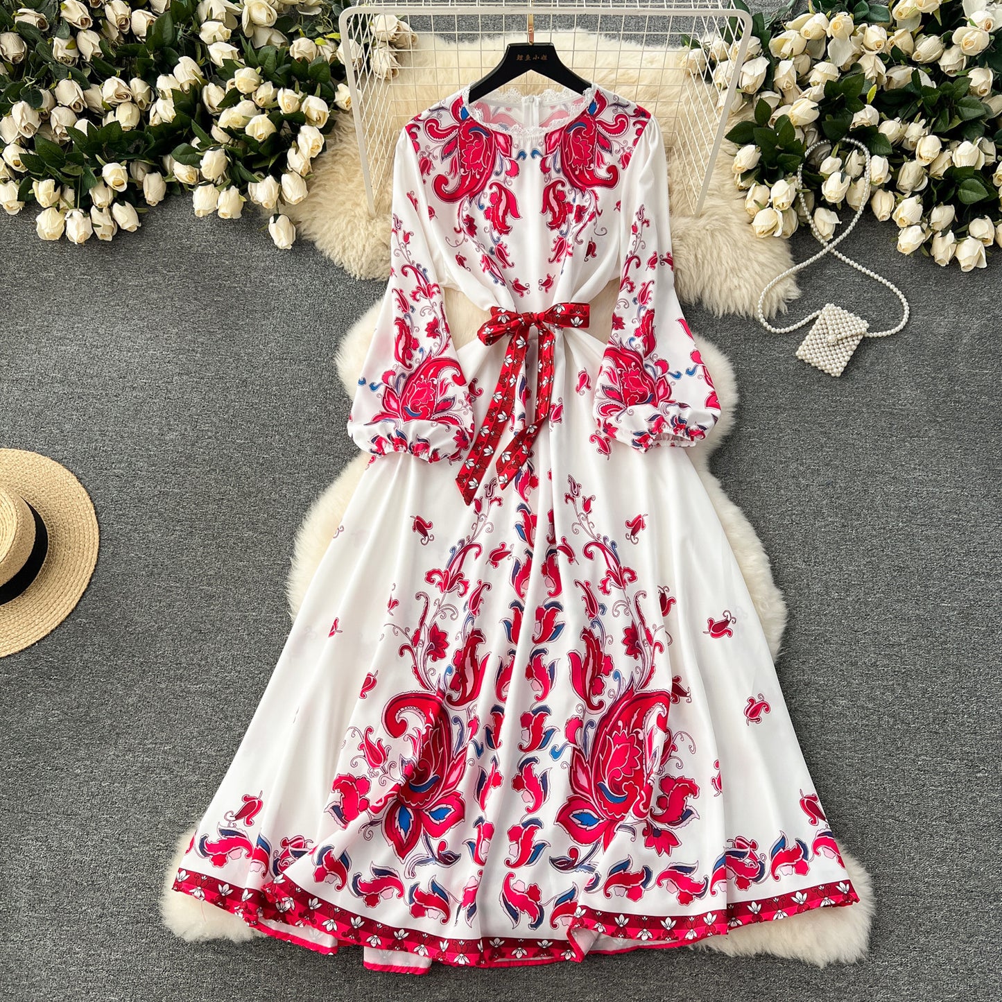 Vintage Court Style Dress