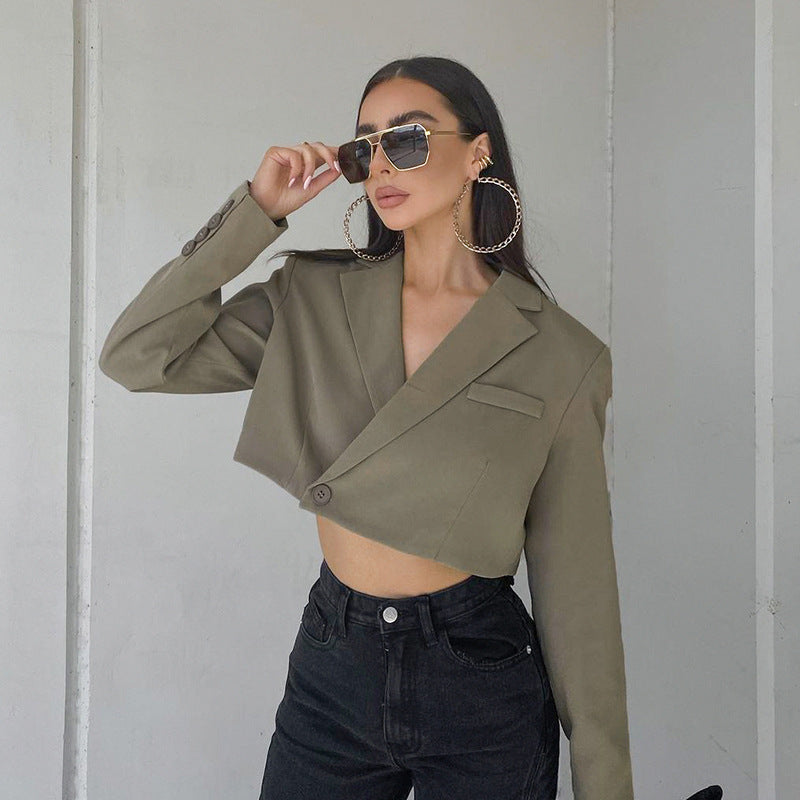 Solid Color Short Suit