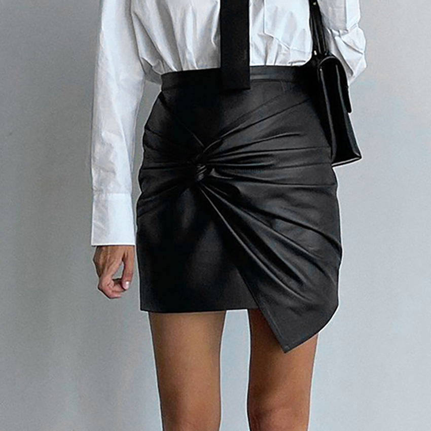 Leather Skirts Cross Bow