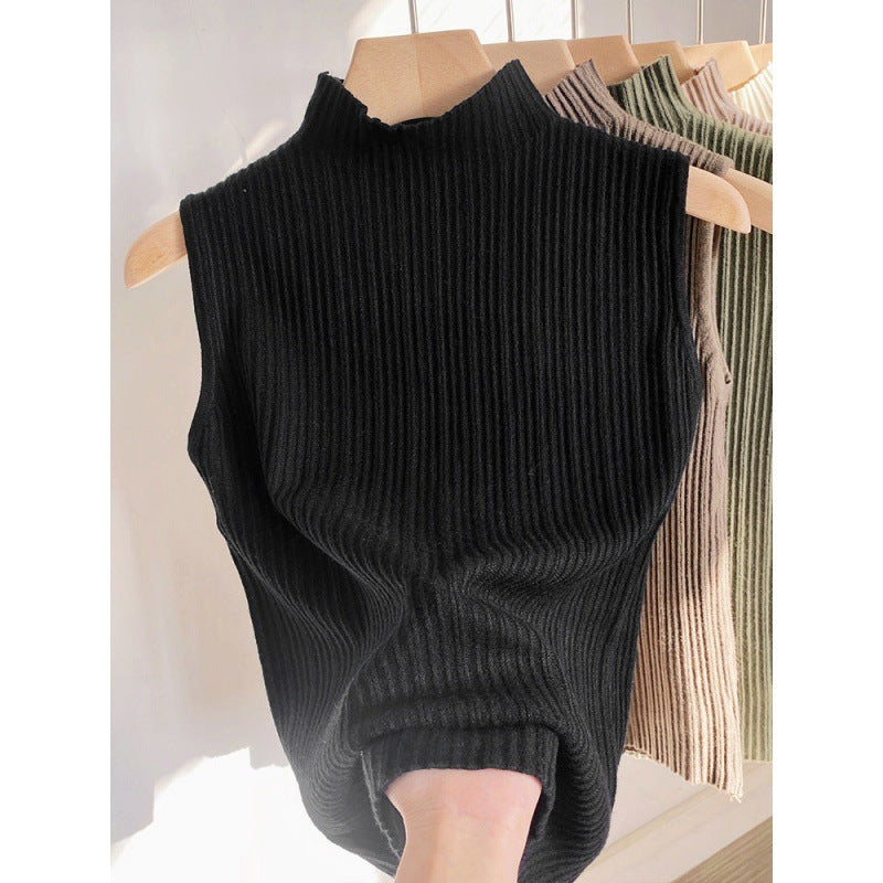 Turtleneck Knitted Top