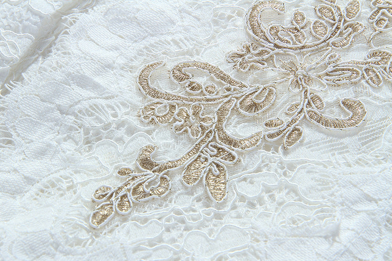 Socialite White Lace Suit Female
