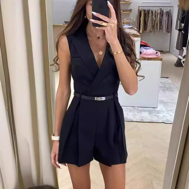 Solid Jumpsuit For Women