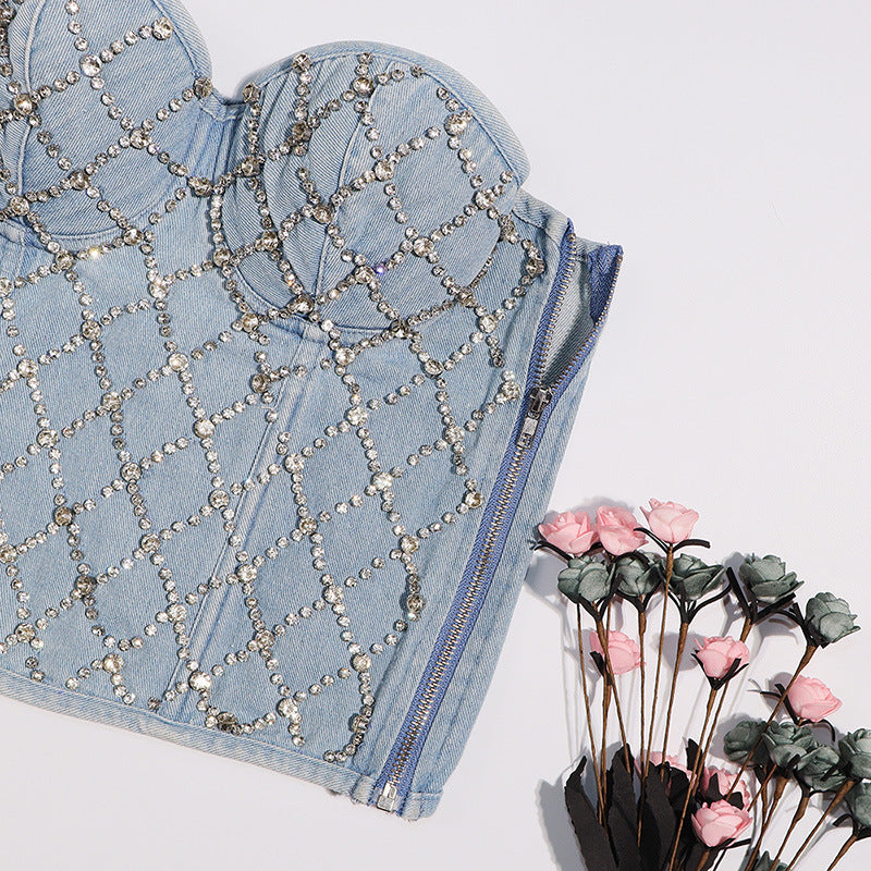 Slim Style Zipper Top