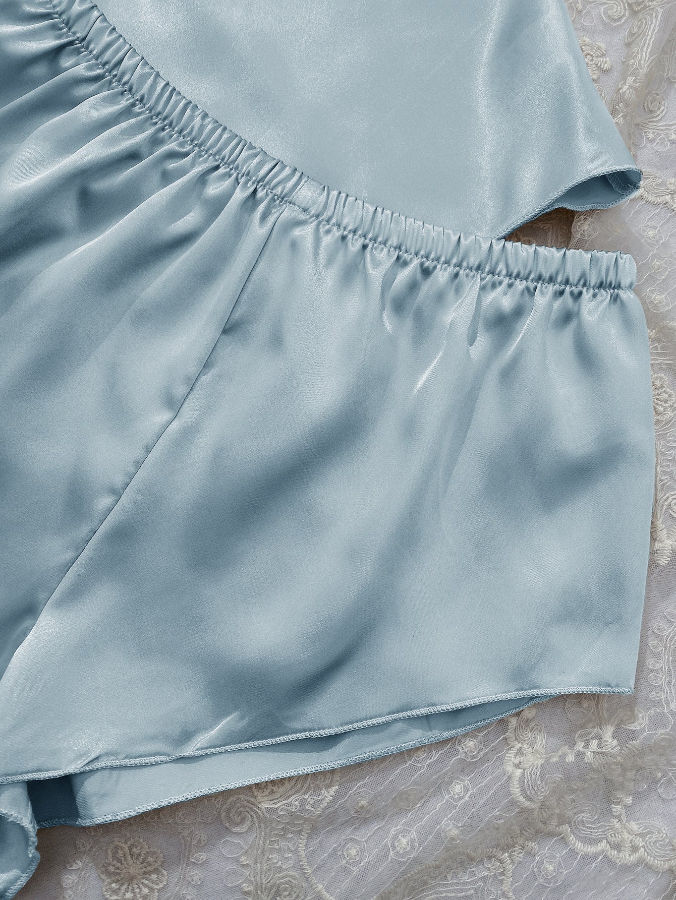 Suspender Shorts Suit