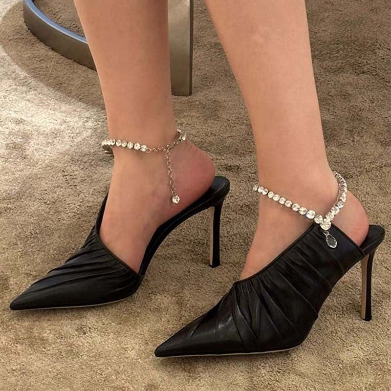 Rhinestone High Heels