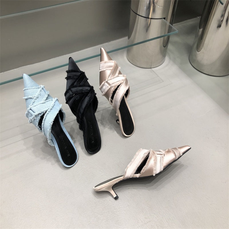 Pointed Modern Heels