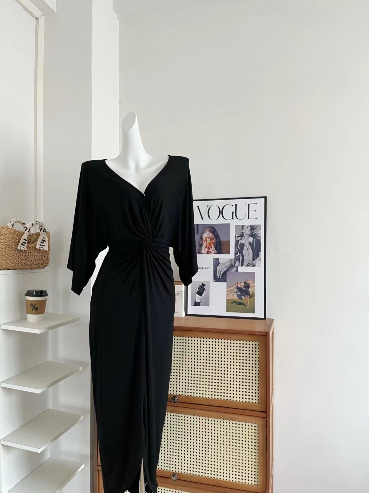 French Elegant Knitted Dress