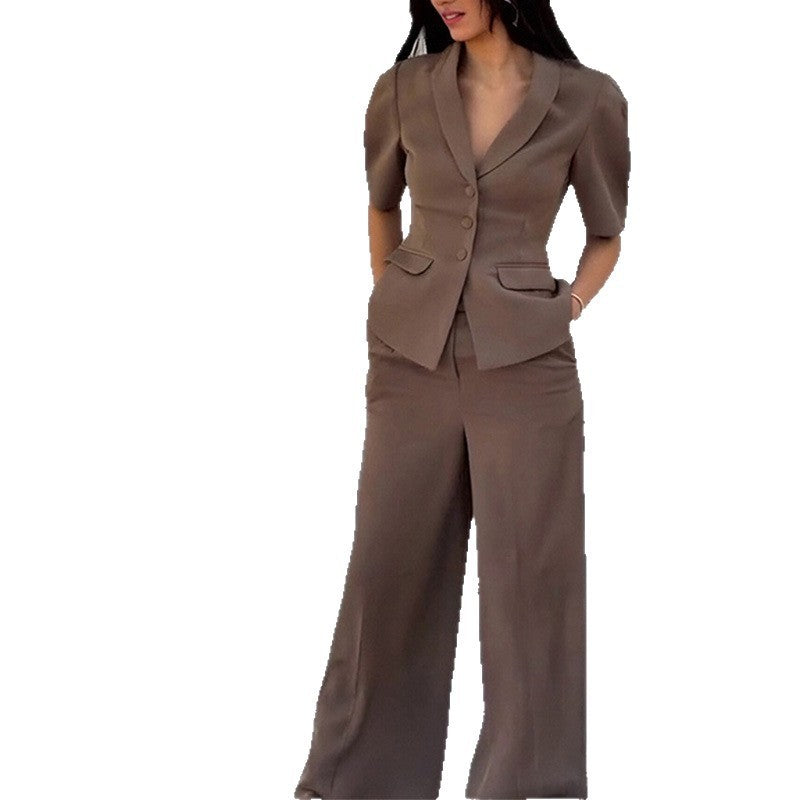 Top And Trousers Suit