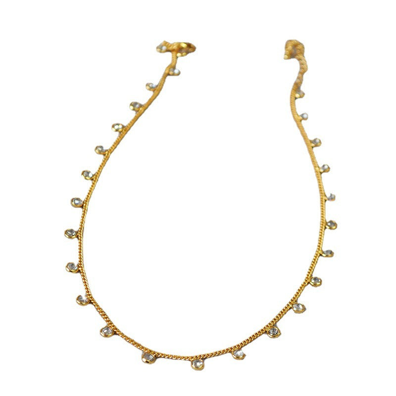 Short Necklace Collarbone